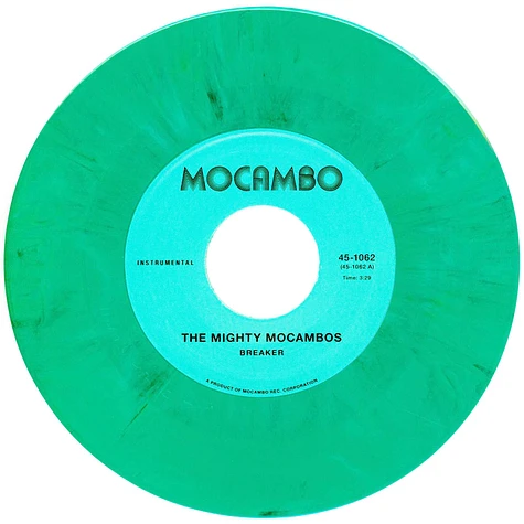 The Mighty Mocambos - Breaker / Let The Music Play HHV Exclusive Green Vinyl Edition