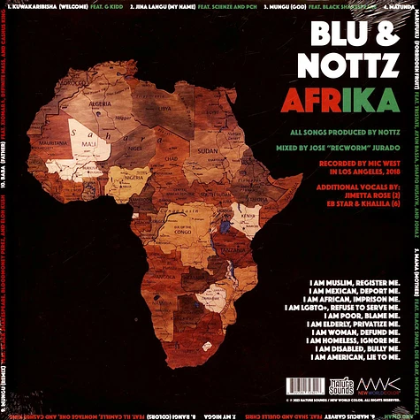 Blu & Nottz - Afrika Black Vinyl Edition