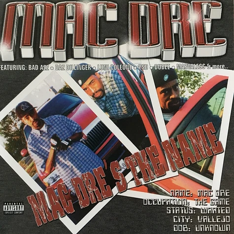 Mac Dre - Mac Dre's The Name