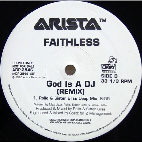 Faithless - God Is A DJ (Remix)