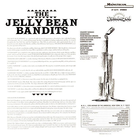 The Jellybean Bandits - The Jelly´Bean Bandits Yellow Vinyl Edition