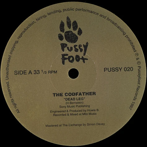 The Codfather / Sie / Naked Funk - Pussy In My Pocket E.P.