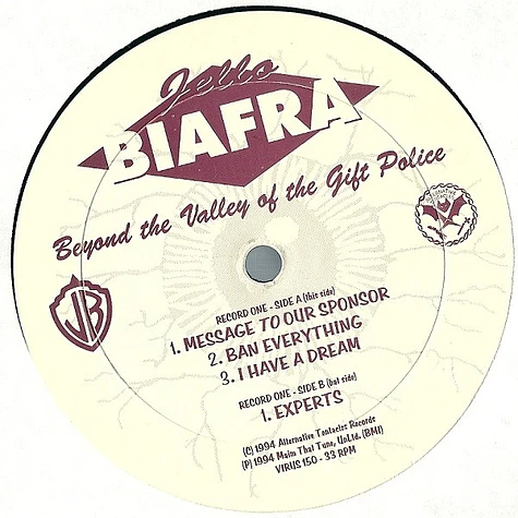 Jello Biafra - Beyond The Valley Of The Gift Police