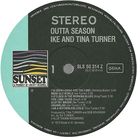 Ike & Tina Turner - Outta Season