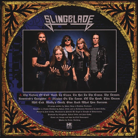 Slingblade - The Unpredicted Deeds Of Molly Black Black Vinyl Edition