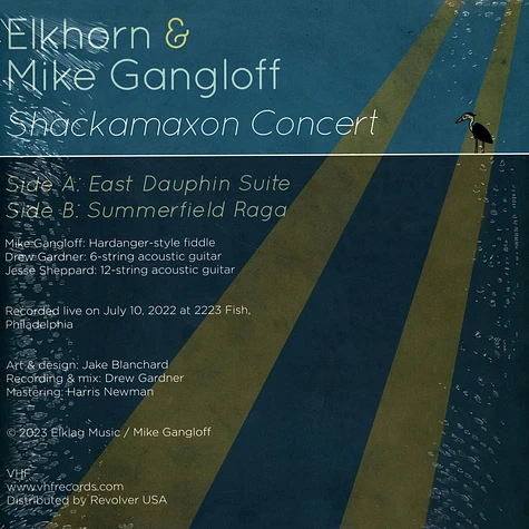 Elkhorn & Mike Gangloff - Shackamaxon Concert