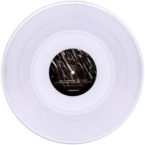 Greekboy/Msdos - Out Of Body / Lazerstorm Clear Vinyl Edition