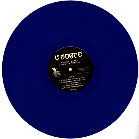 Le Morte - Midnight In The Garden Of Tragedy Blue Vinyl Edition