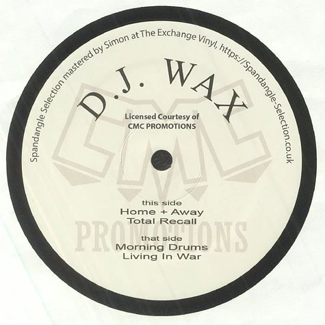 DJ Wax - Spandangle Selection Volume 29 EP