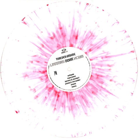 Letters Sent Home - Forever Undone White With Pink Splatter Vinyl Edition
