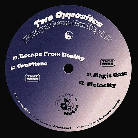 Two Opposites - Escape From Reality EP