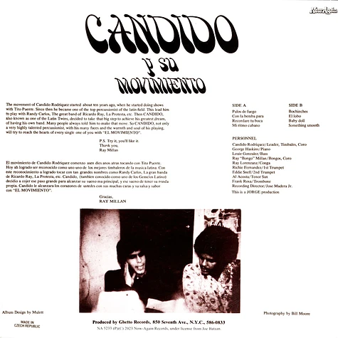 Candido Y Su Movimento - Palos De Fuego