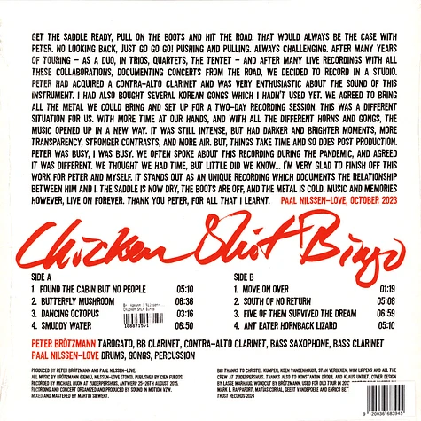 Brötzmann / Nilssen-Love - Chicken Shit Bingo