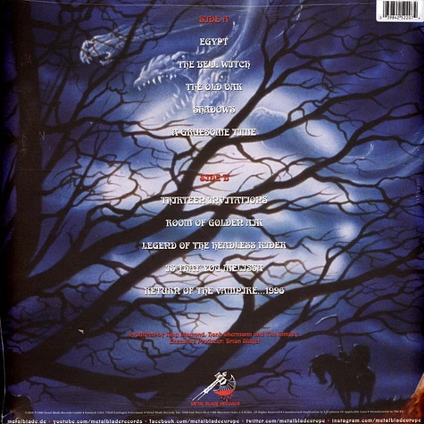 Mercyful Fate - In The Shadows Ri Teal Green Marbled Vinyl Edition