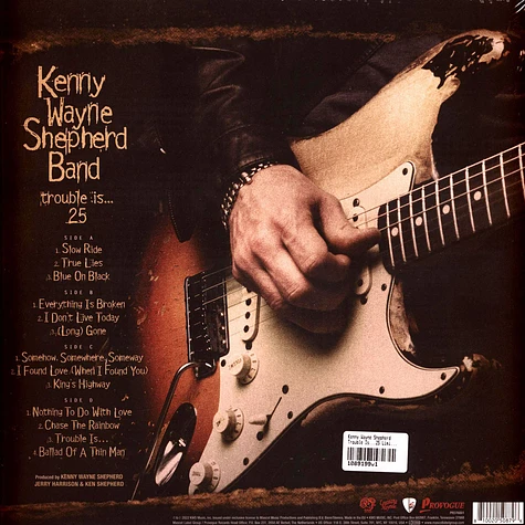 Kenny Wayne Shepherd - Trouble Is...25 Limited Black Vinyl