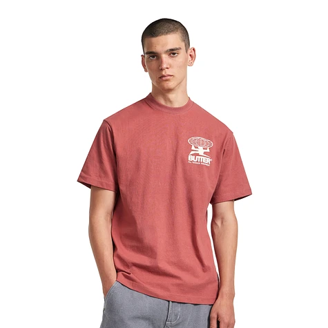 Butter Goods - All Terrain Tee (Rhubarb) | HHV
