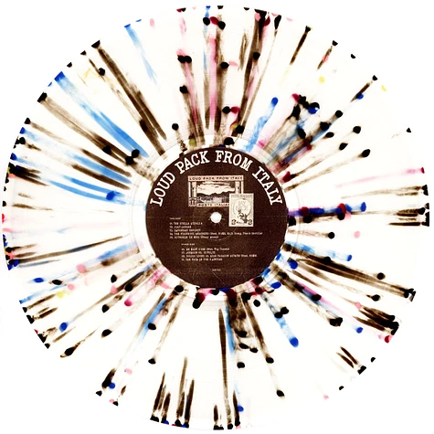 Jay Nice X Comma Uno & Emme The 3rd - Loud Pack From Italy Splatter Vinyl