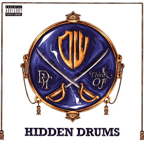 DJ T X Think.Oj - Hidden Drums Tri-Color Vinyl Edition