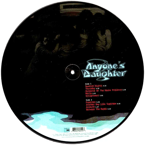 Anyone's Daughter - Anyone's Daughter Limited Edition Picture Disc 500