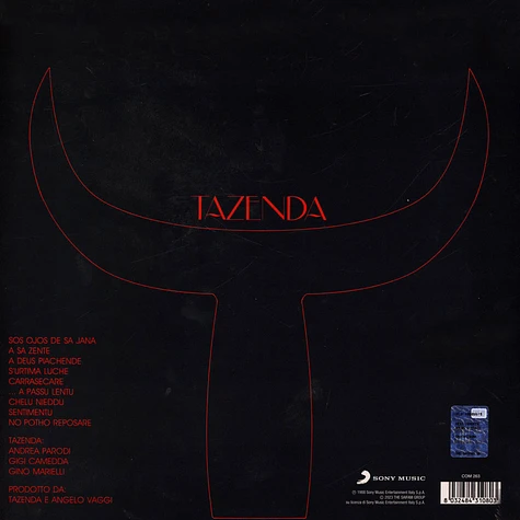 Tazenda - Tazenda Clear Red Vinyl Edtion