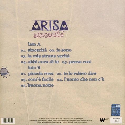 Arisa - Sincerità