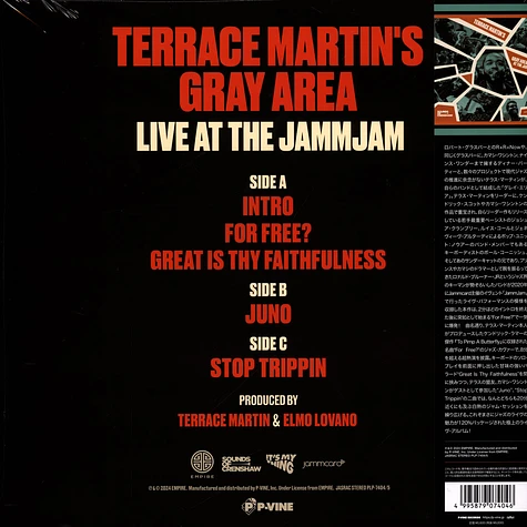 Terrace Martin's Gray Area - Terrace Martin's Gray Area Live At The Jammjam