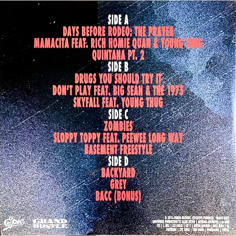 Travis Scott - Days Before Rodeo - Vinyl 2LP - 2018 - EU | HHV