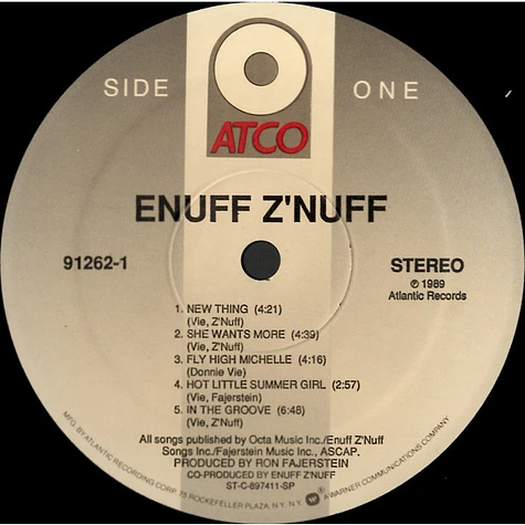 Enuff Z'nuff - Enuff Z'nuff