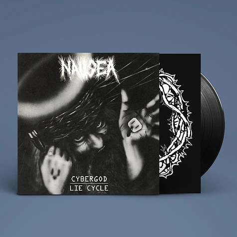 Nausea - Cybergod / Lie Cycle Black Vinyl Edition