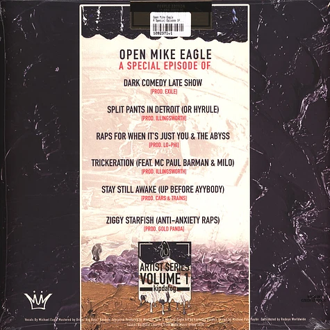 Open Mike Eagle - A Special Episode Of Purple Butterfly Vinyl Edition