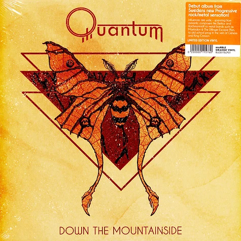 Quantum - Down The Mountainside Limited Orange Marbled Vinyl Edition