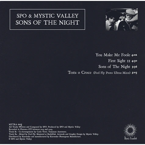 Spo & Mystic Valley - Sons Of The Night