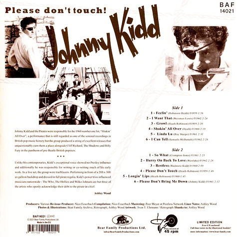 Johnny Kidd - Please Don't Touch