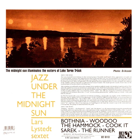 Lars Sextet Lystedt - Jazz Under The Midnight Sun