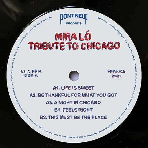 Mira Ló - Tribute To Chicago