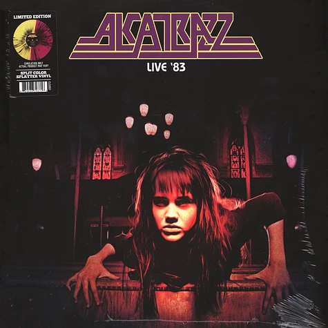 Alcatrazz - Live '83 Yellow Purple Split Splatter Vinyl Edition