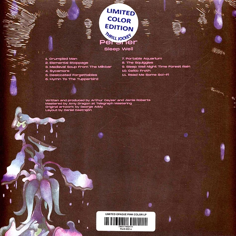 Persher - Sleep Well Opaque Pink Vinyl Edition