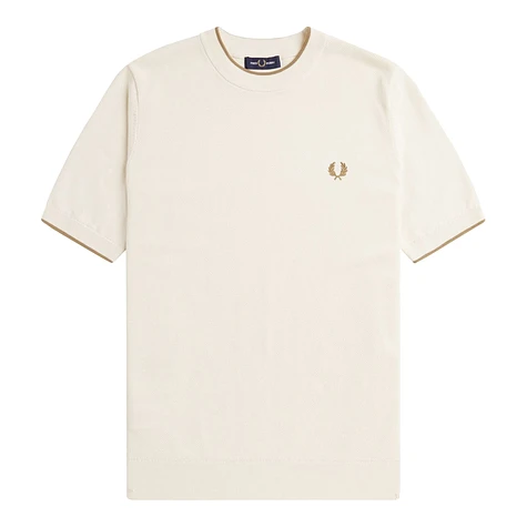 Fred Perry - Texture Front Knitted T-Shirt