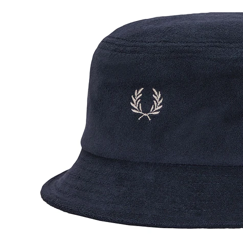 Fred Perry - Towelling Dual Branded Bucket Hat