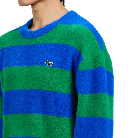 Lacoste - Fuzzy Knit Crew Neck Sweater