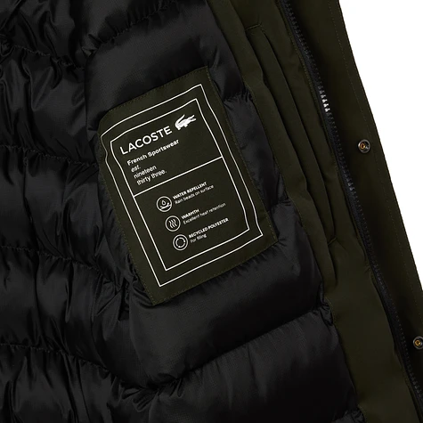 Lacoste - Padded Hooded Utility Parka