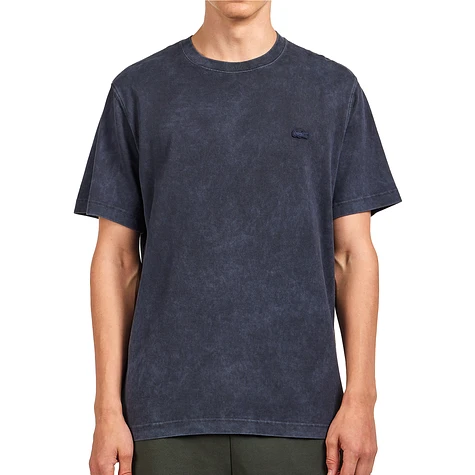 Lacoste - Washed Effect Cotton Jersey T-Shirt