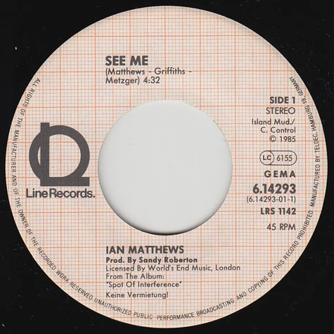 Iain Matthews - See Me
