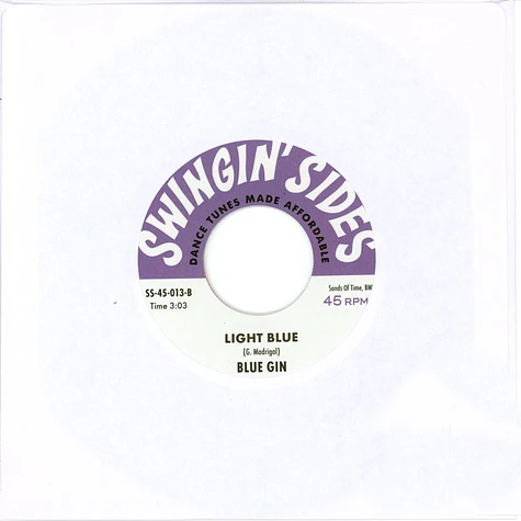 Los Rockin Devils / Blue Gin - Murmillo (Hush) / Light Blue Limited Edition Vinyl Edition