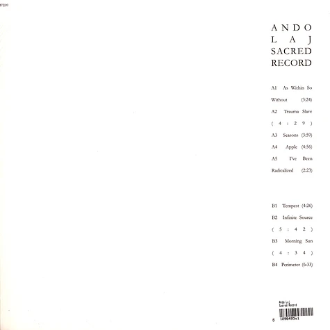 Ando Laj - Sacred Record