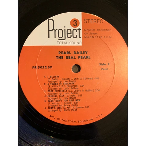 Pearl Bailey - The Real Pearl