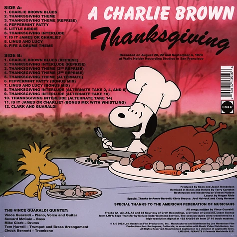 Vince Guaraldi - A Charlie Brown Thanksgiving