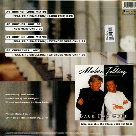 Modern Talking - Brother Louie '98