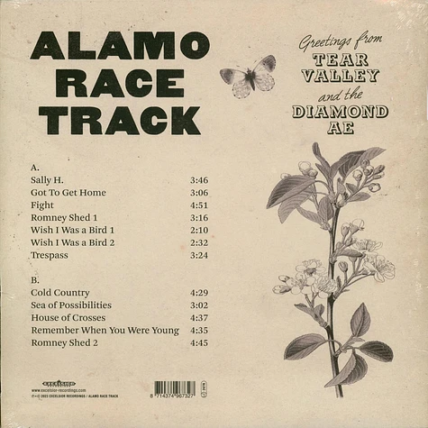 Alamo Race Track - Greetings From Tear Valley And The Diamond Ae