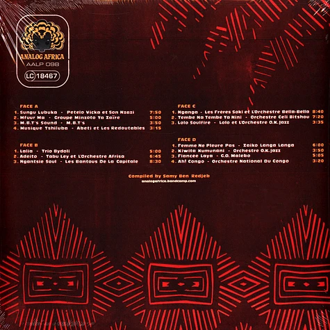 V.A. - Congo Funk! Sound Madness From The Shores Of The Mighty Congo River (Kinshasa / Brazzaville 1969-1982)